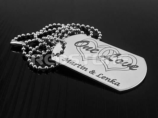 Vojenská známka ONE LOVE